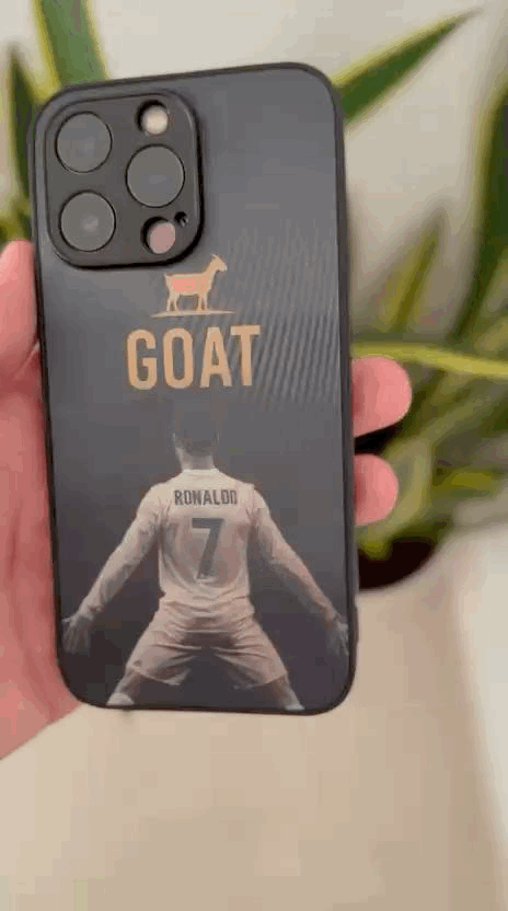 3D Lenticular Ronaldo Phone Case without magsafe