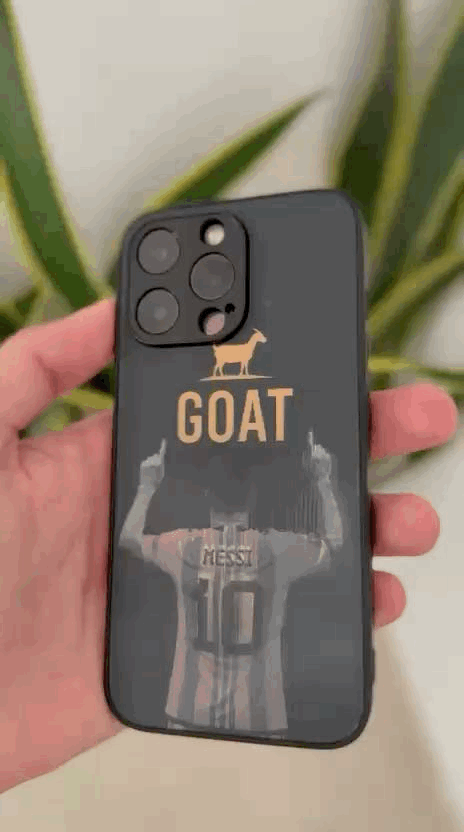 3D Lenticular Messi Phone Case without magsafe