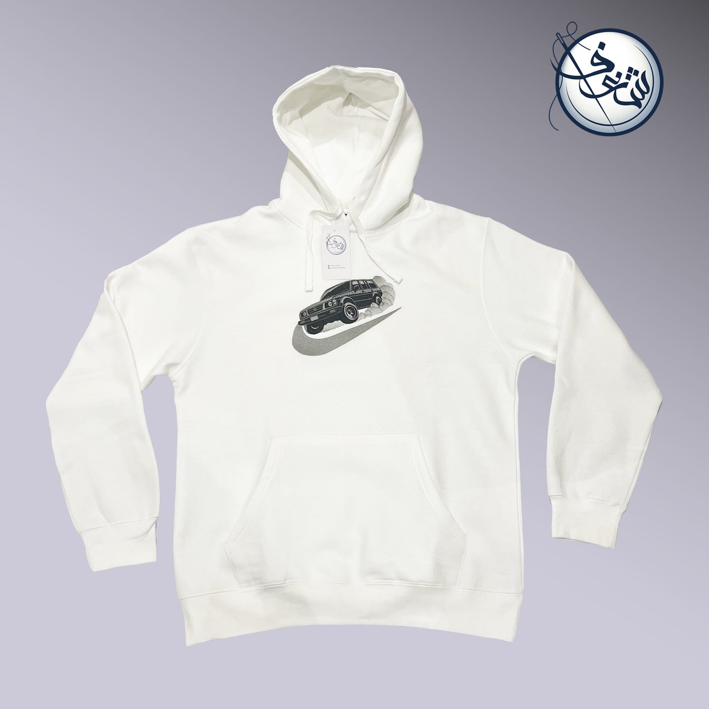 Sweat à capuche pour voiture à la dérive