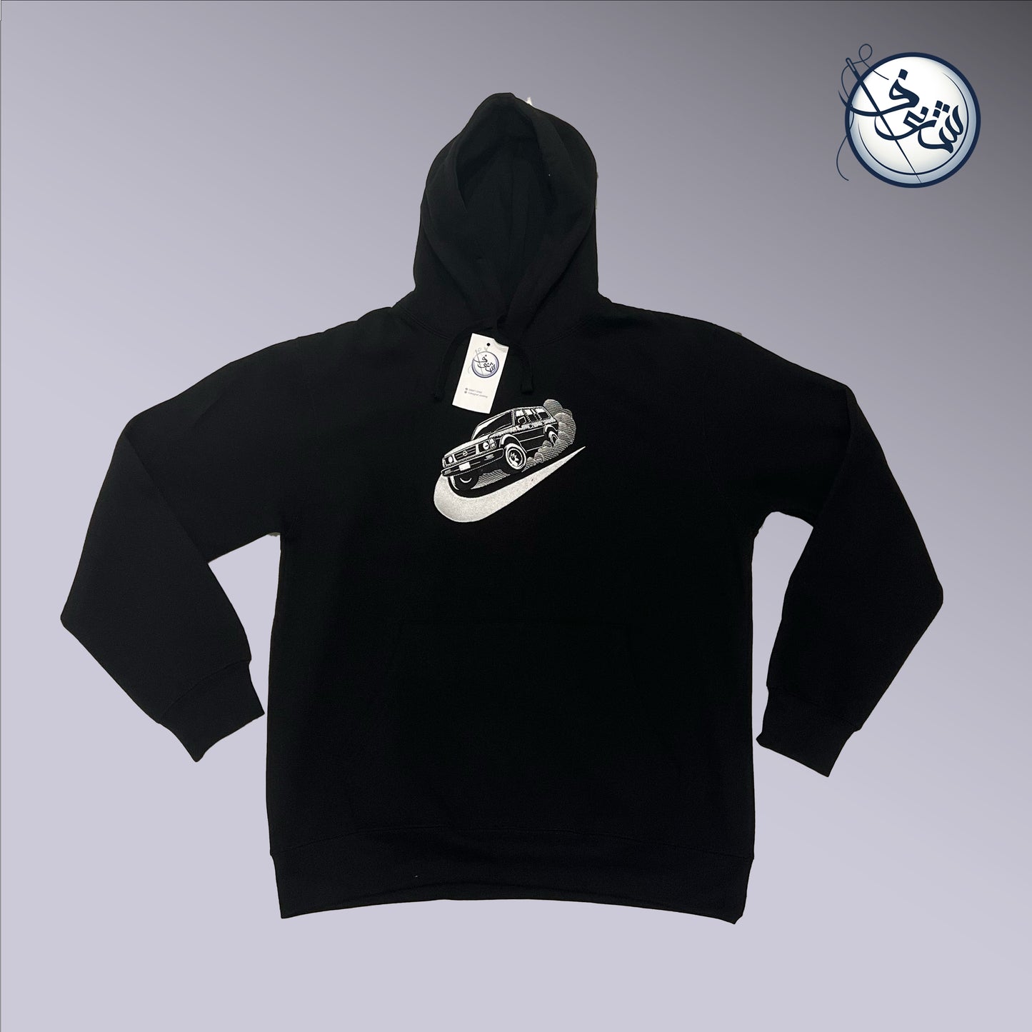 Sweat à capuche pour voiture à la dérive