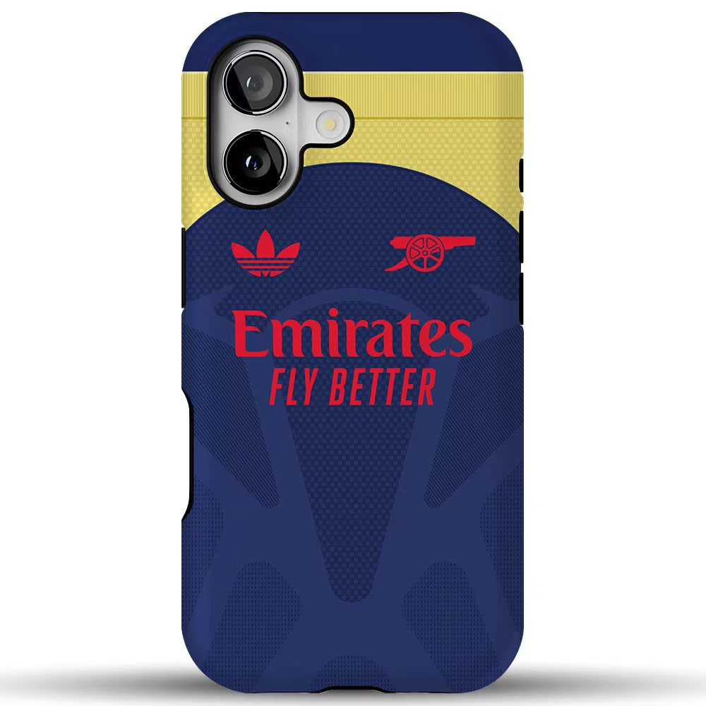 Arsenal FC 2026-27 Pre-Match Away Frontside Cover Case