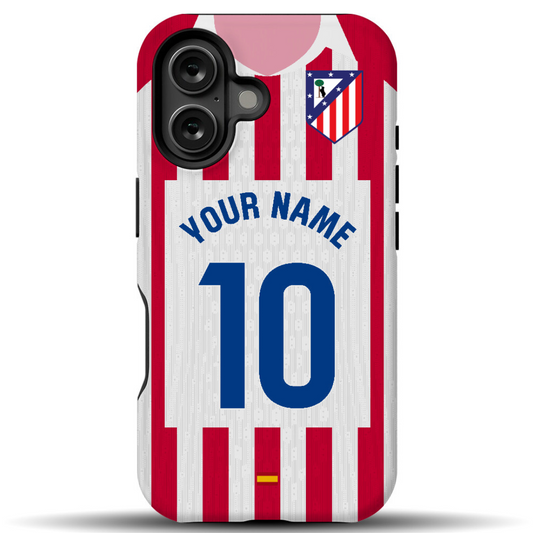 Atlético de Madrid 2025 Cover Case Without MagSafe