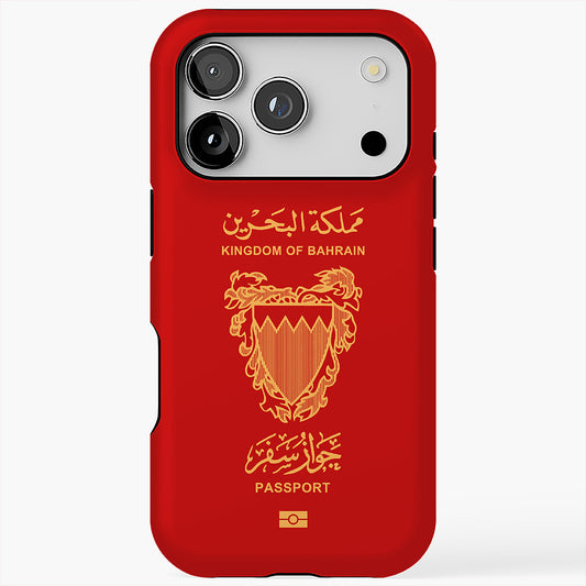 Bahrain Passport Cover Case
