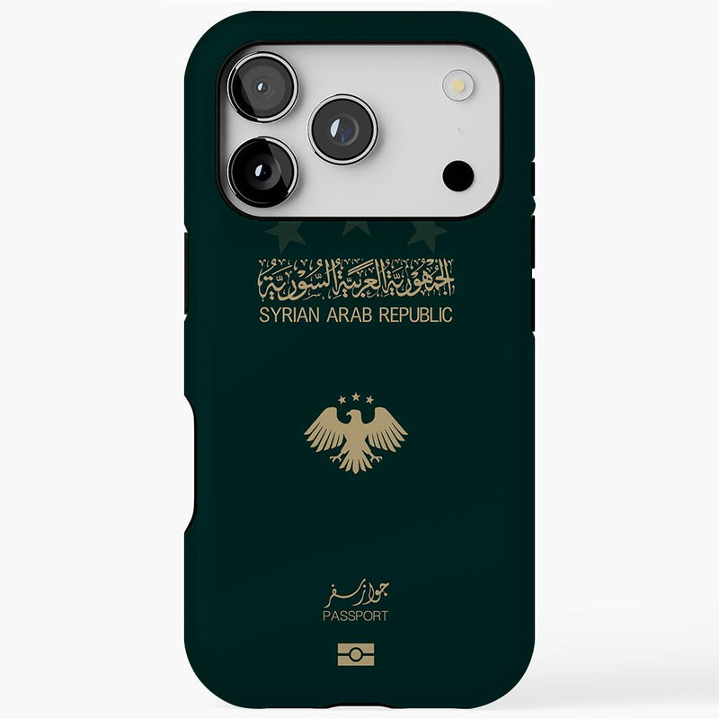 Syria Passport Cover Case