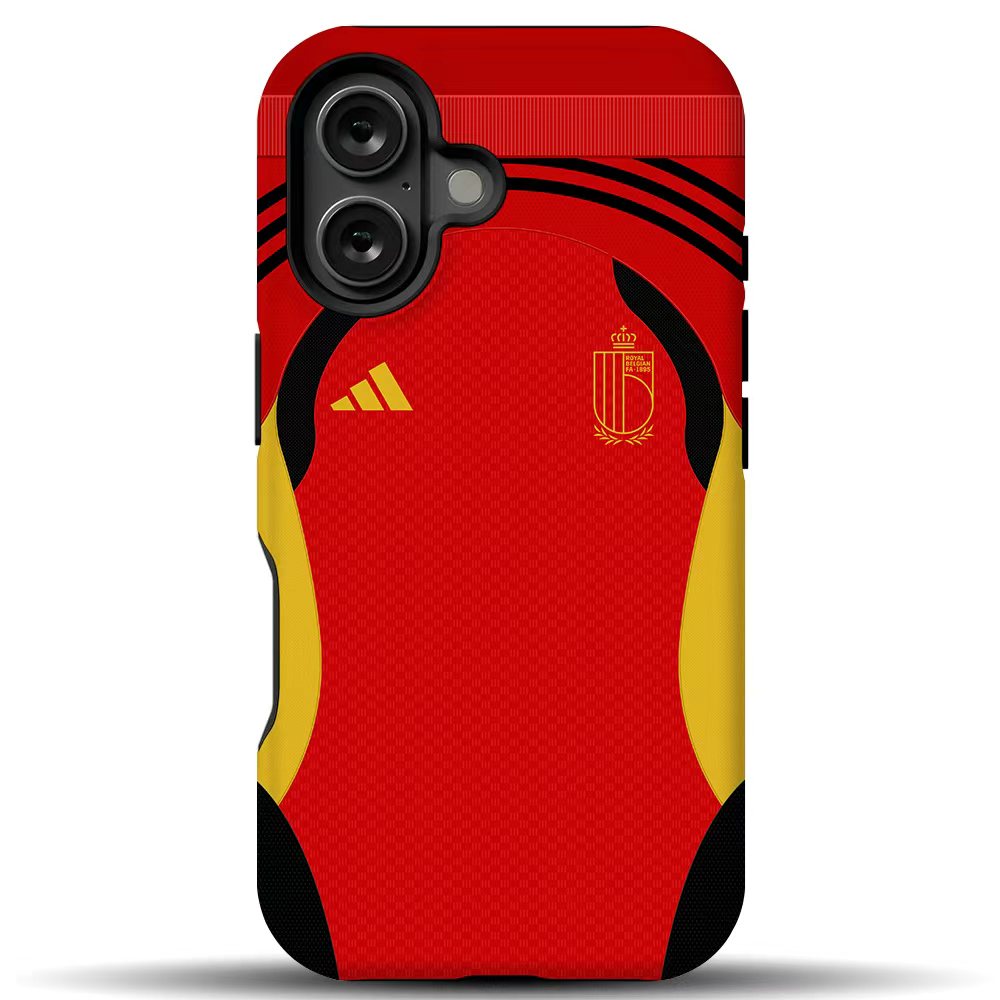 Belgium National Team World Cup Frontside Cover Case