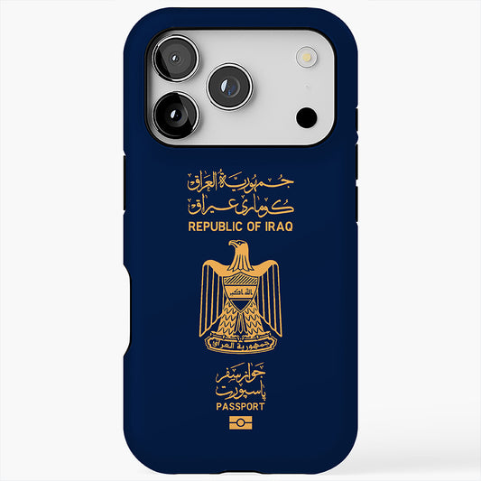 Iraq Passport Cover Case