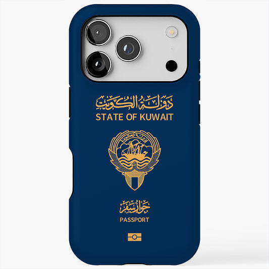 Kuwait Passport Cover Case