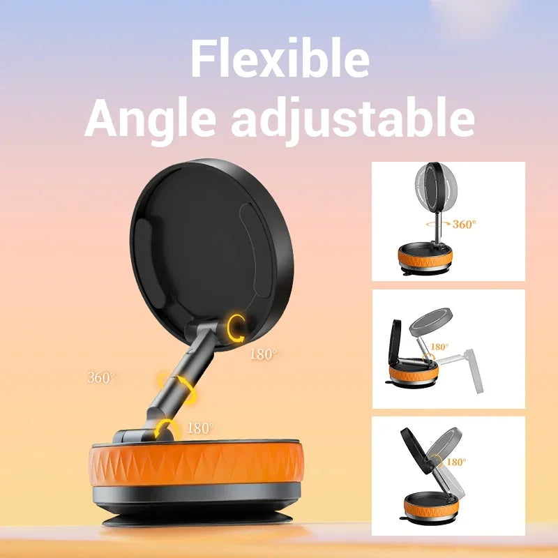 360° Magnetic Suction Cup Phone Holder.