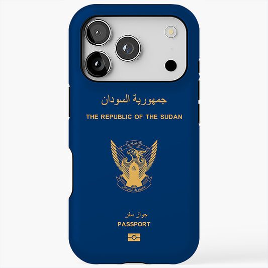 Sudan Passport Cover Case