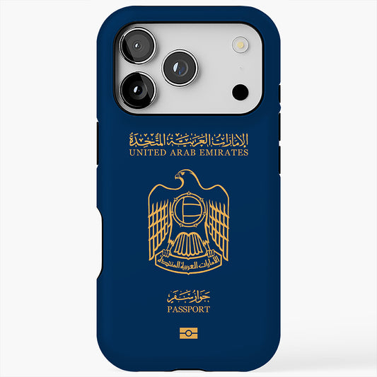 United Arab Emirates Passport Cover Case
