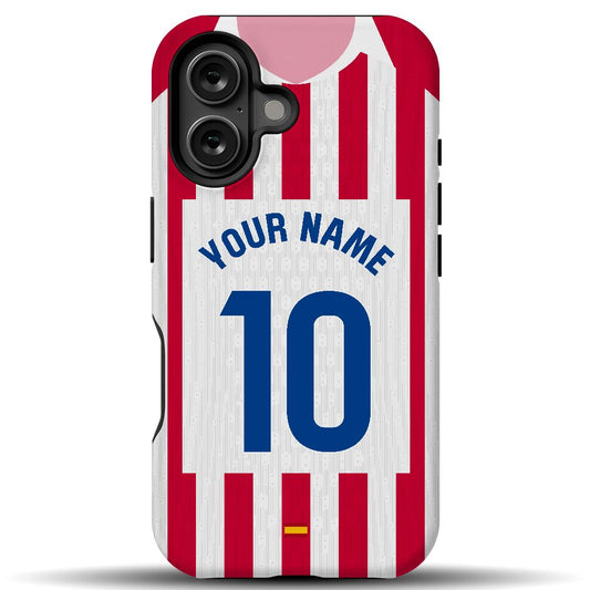 Atlético de Madrid 2025 Cover Case Without MagSafe